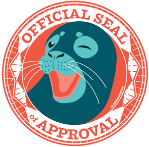 Seal of Approval 3 Inch Vinyl Sticker