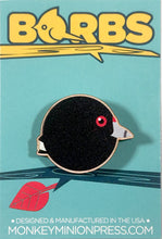 Load image into Gallery viewer, American Coot Wood Pin
