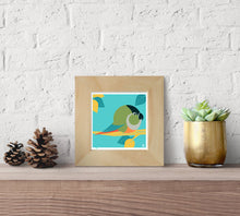 Load image into Gallery viewer, Barbary Dove 4x4 Limited Edition Art Print
