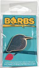 Load image into Gallery viewer, BORBS Green Heron Wooden Pin
