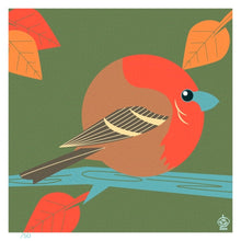 Load image into Gallery viewer, House Finch 4x4 Limited Edition Print
