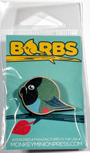 Load image into Gallery viewer, BORBS Nanday Conure Wooden Pin
