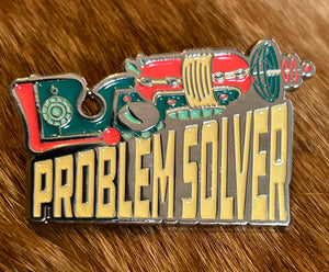 Blast-O Problem Solver Raygun Soft Enamel Pin