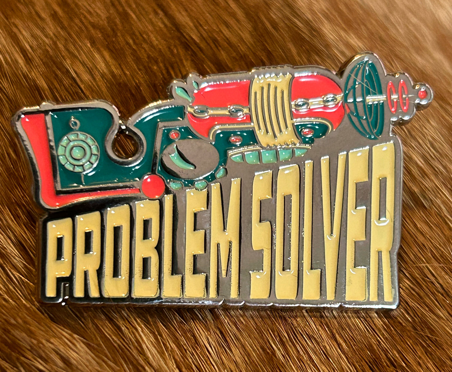 Blast-O Problem Solver Raygun Soft Enamel Pin